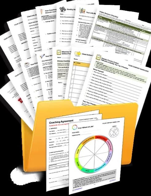 Welcome Pack for new clients from the Coaching Tools Company