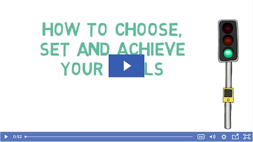 Video; How to choose, set and achieve your goals