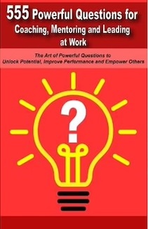 555 Powerful Questions in Coaching, Mentoring and Leading at Work by Mauricio Vasquez. 