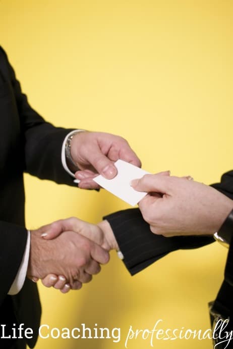 Handshake on a barter or swap agreement