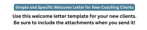 Welcome letter prompt